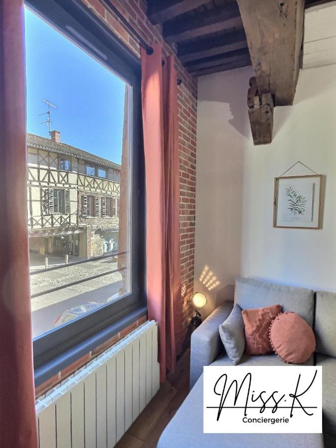 "La Fenetre Sur Le Marche" De Miss.K Conciergerie Lejlighed Châtillon-sur-Chalaronne Eksteriør billede